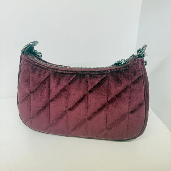 coach Teri Shoulder Bag In Organic Cotton With Quilting ccw70 - Picture 3 of 7